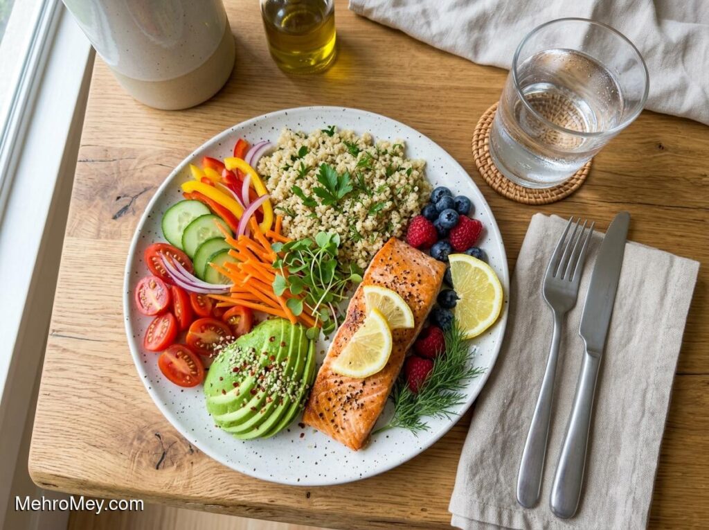 تغذیه سالم و متعادل برای افزایش انرژی و کاهش خستگی