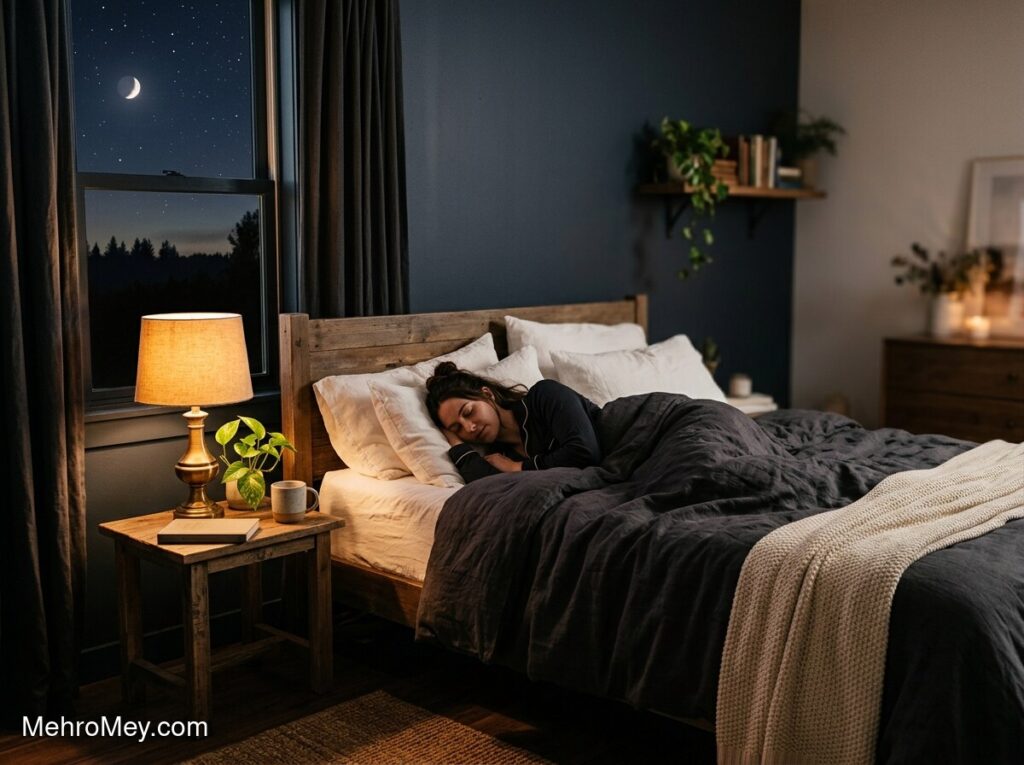 خواب عمیق و باکیفیت برای افزایش انرژی روزانه و تنظیم ریتم شبانه‌روزی