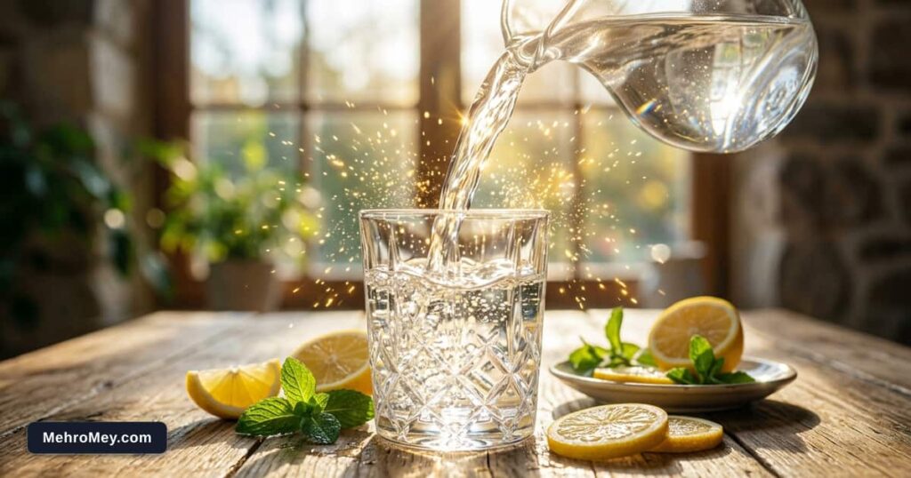 تاثیر نوشیدن آب و هیدراتاسیون کافی در رفع خستگی پنهان و سردرد مهرومی